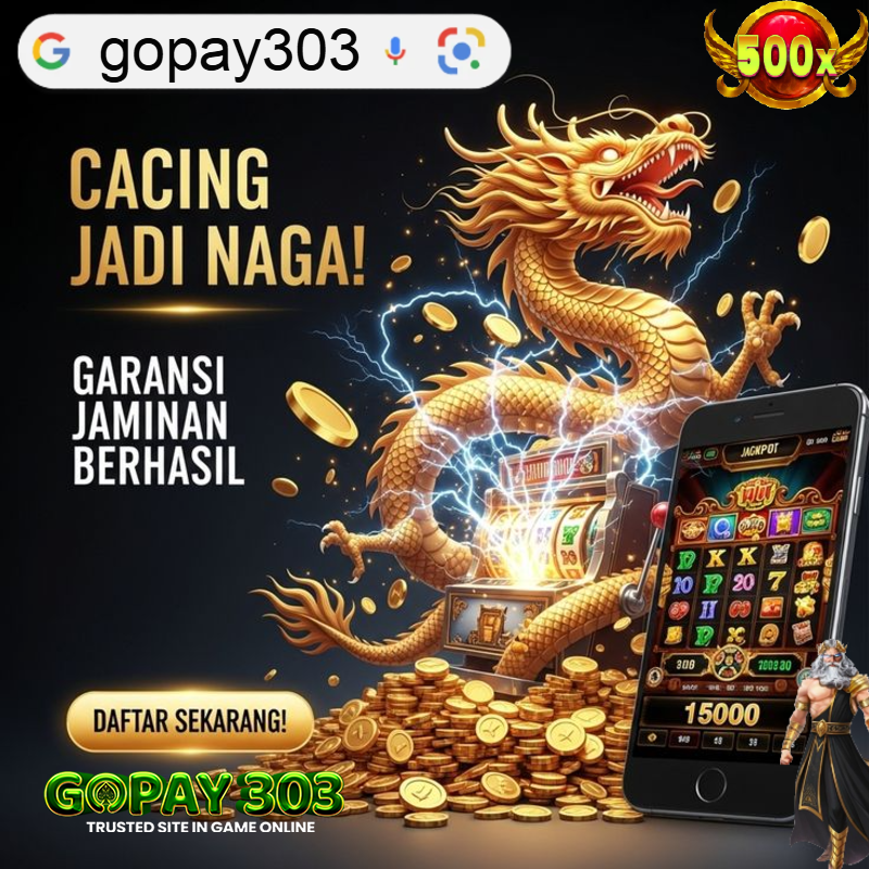 Gopay303 : Daftar Sekarang dan Klaim Bonus New Member 100% 