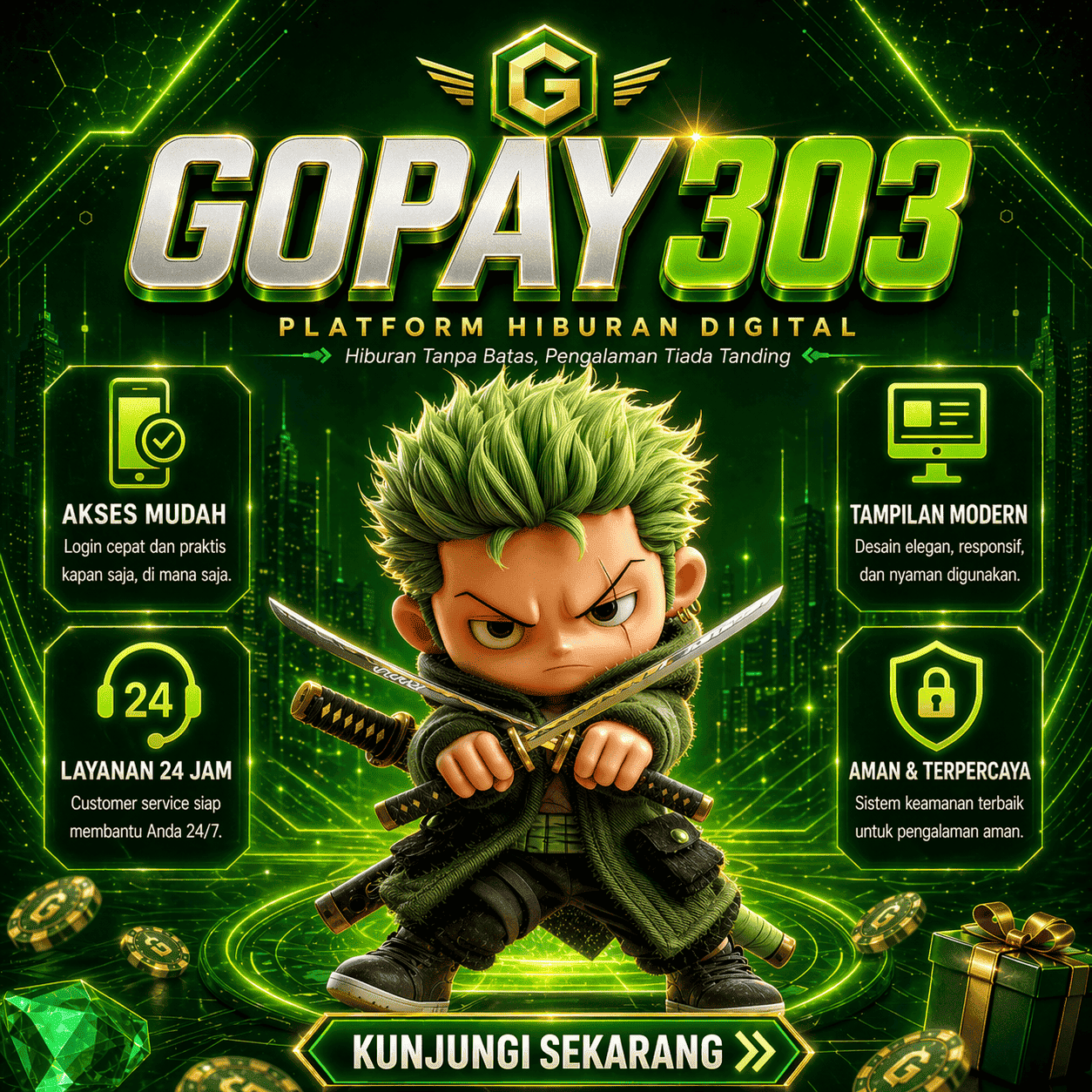 GOPAY303 | AGEN GAME ONLINE RESMI PALING LENGKAP TERPERCAYA NO1 DI INDONESIA
